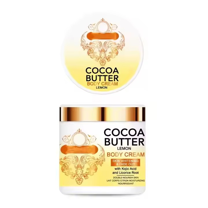 ROUSHUN Cocoa Butter Lemon Dream For Skin Brightening & Fade Out with American Kojic Acid and Liquorice body cream