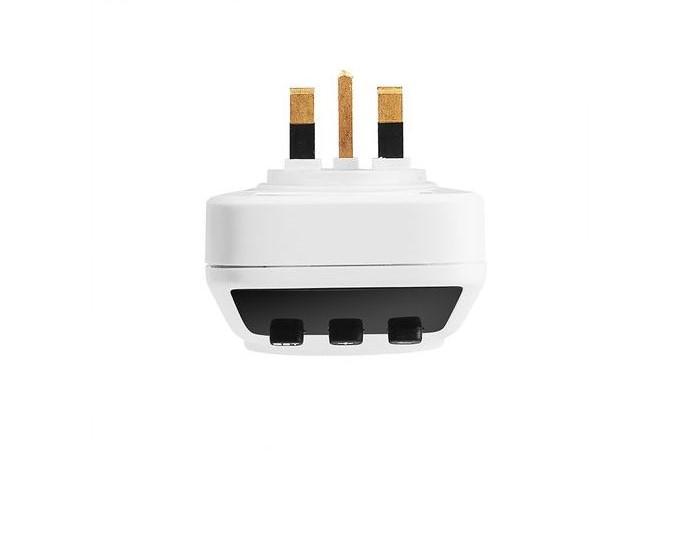 HLP02 Voltage Protector Automatic Reset Over Under Voltage Protectors Socket Digital Display Power Surge Fridge/ TV Guard Protector UK Plug