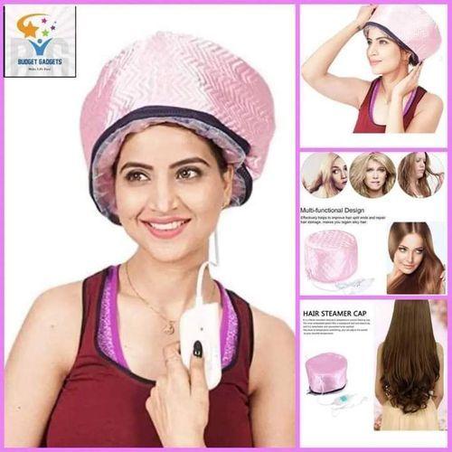 Hair Steamer Cap Electric Hair Heating Hat Thermal Treatment Steam Deep Conditioning Best New Heat Steaming Spa Hair Care Cap For Natural Hair Scalp Home Use