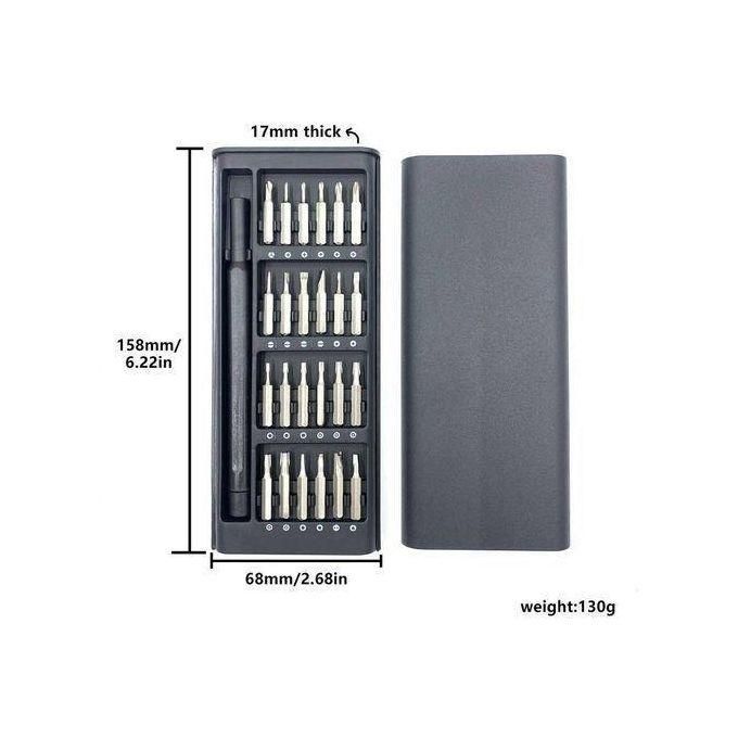 Mini 25-in-1 Small Tri Circle Magnetic Precision Screwdriver Set Magnetic Mini Repair Electronics Phone PC Ratchet Drill Socket Repair Tool Bit Portable Professional Kit Set