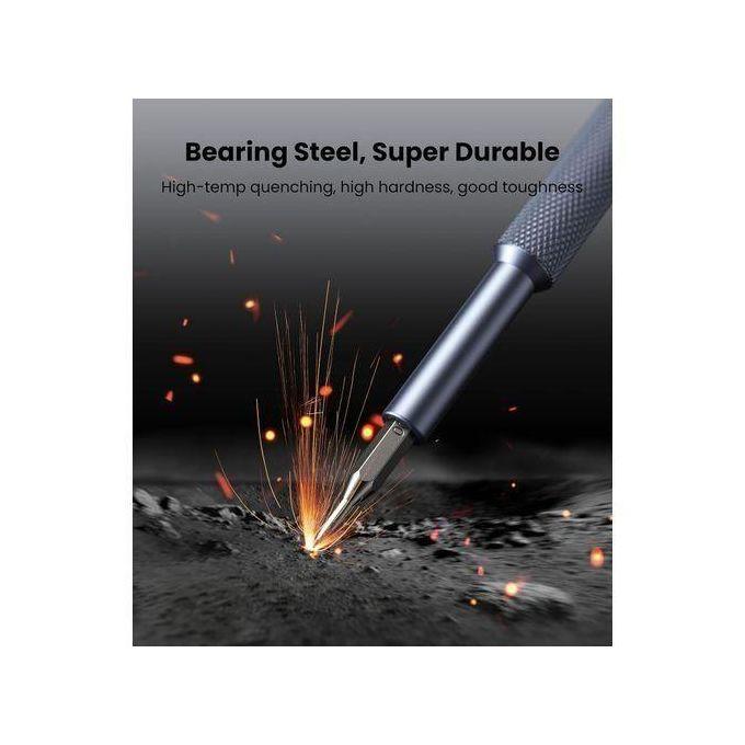 Mini 25-in-1 Small Tri Circle Magnetic Precision Screwdriver Set Magnetic Mini Repair Electronics Phone PC Ratchet Drill Socket Repair Tool Bit Portable Professional Kit Set