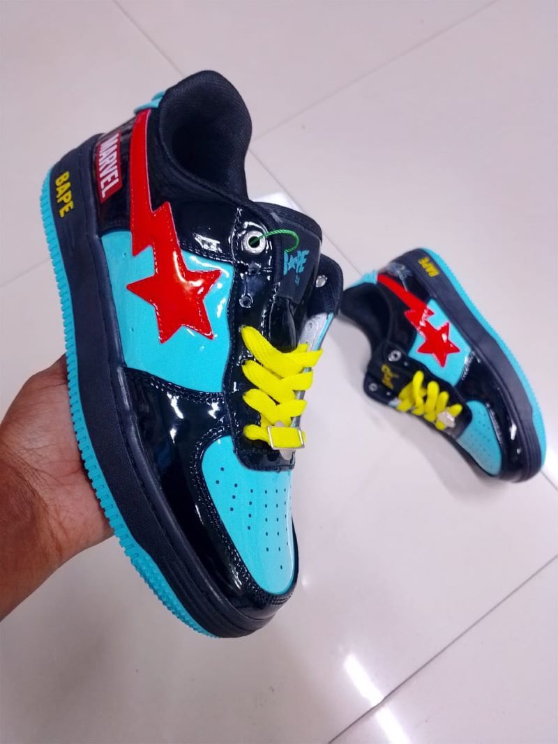 Generic RESTOCKED Quality Designer kids/children Bape Sta Sneakers
