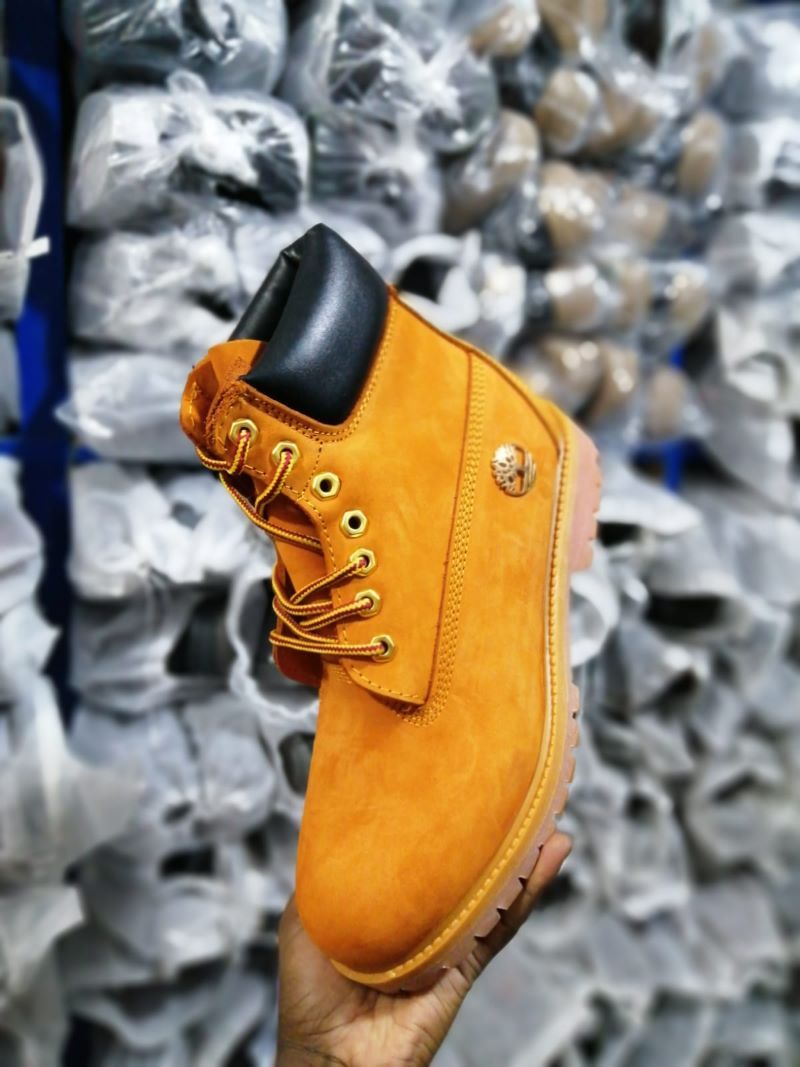 Timberland Premium Leather Boots - Unisex High-Quality Footwear for Men and Women Shoes