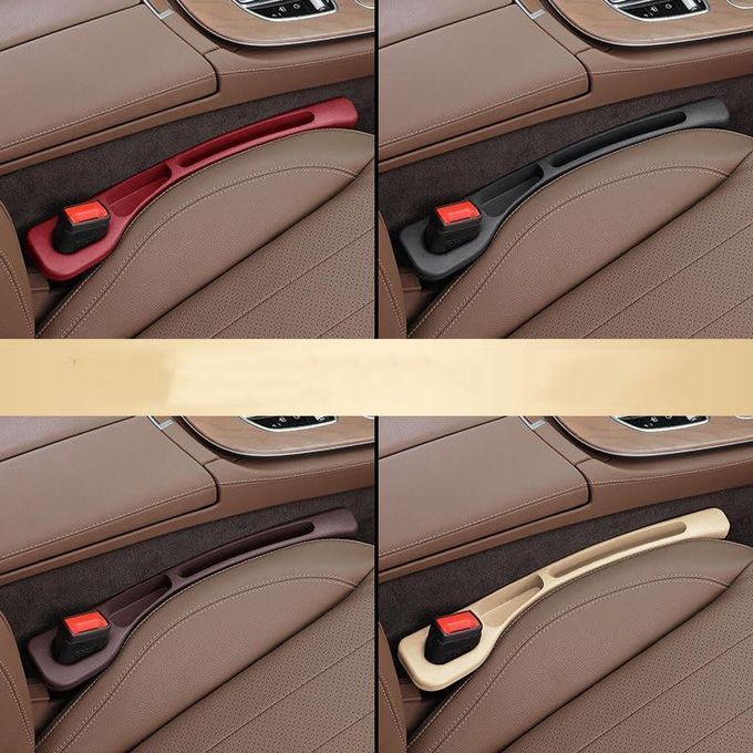 2pcs Car Seat Gap Filler Organizer Car Gap Filler Console Side Storage Box for Phones, Wallet, Coins & Keys Between Seat & Console, Universal Fit with Buckle Base Car Interior Organizer, accessories