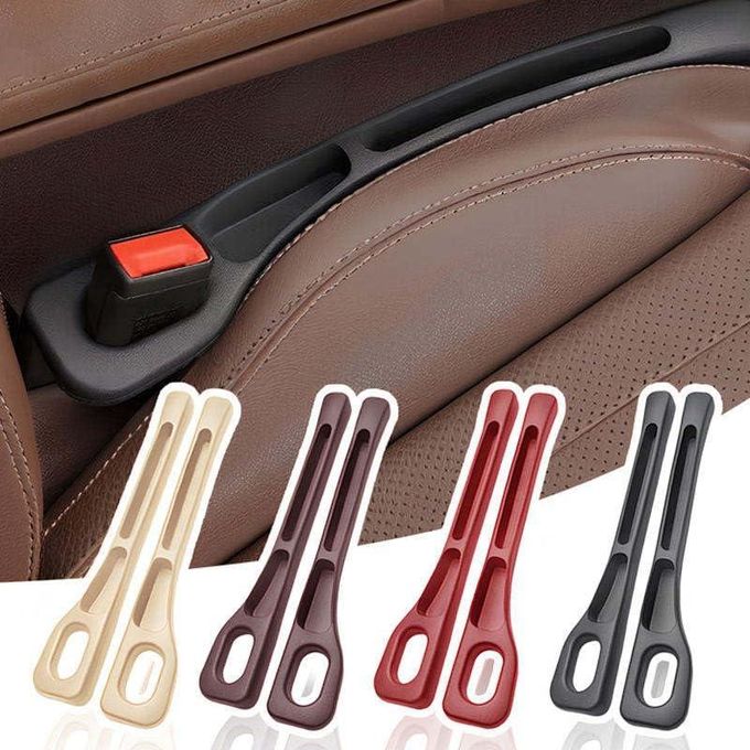 2pcs Car Seat Gap Filler Organizer Car Gap Filler Console Side Storage Box for Phones, Wallet, Coins & Keys Between Seat & Console, Universal Fit with Buckle Base Car Interior Organizer, accessories