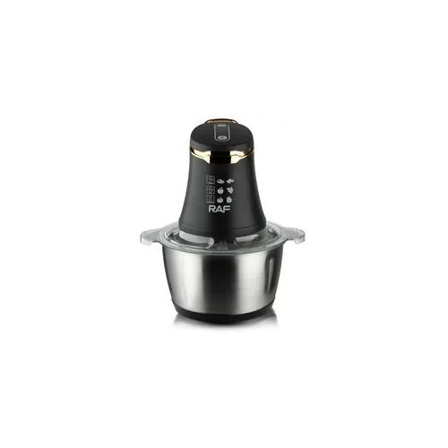 RAF Food Chopper, Food Processor Mini Electric,2L 1000W Meat Grinder with 4 Bi-Level Blades, Stainless Steel Mincer for Kitchen, Vegetable, Onion, Garlic, Salad, Baby Food, Fruit, Nuts