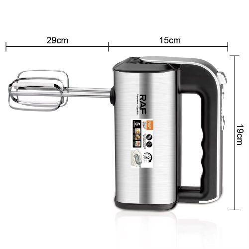 Raf kitchen 5-Speed Electric Hand Mixer,300W Handheld Mixer with Turbo for Baking & Cooking, Kitchen Food Mixer