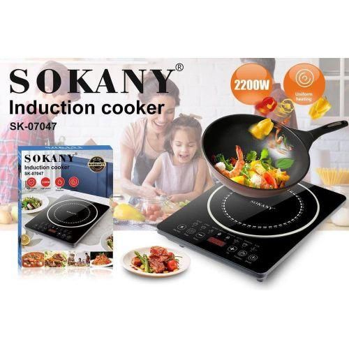 Sokany Quality Portable Induction Cooktop Hot Plate Countertop Burner 2200 Watts Induction Burner with LCD Sensor Touch, LED Display