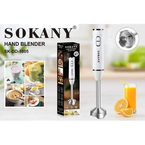 Sokany High quality Immersion Blender Handheld, Stainless Steel Hand Held Blending Stick Emulsifier, Puree Blender for Making Baby Food, Soup, Sauces  Powerful 300W Motor with Variable Speed Control