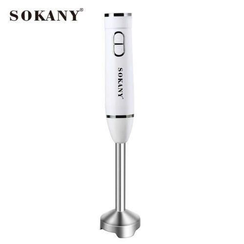 Sokany High quality Immersion Blender Handheld, Stainless Steel Hand Held Blending Stick Emulsifier, Puree Blender for Making Baby Food, Soup, Sauces  Powerful 300W Motor with Variable Speed Control