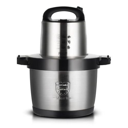 RAF 6.0L Food chopper Meat Grinder, Food Processor Stainless Steel Chopper for Meat, Vegetables, Fruits and Nuts, Bowl 4 Sharp Blades, 1600W Kitchen Grinder