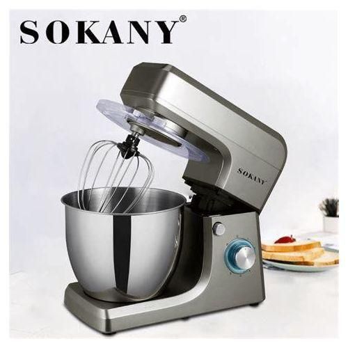 Sokany Heavy Duty Stand Mixer 1400W 8.0L Cake Mixer Electric Kitchen Food Mixer With Stainless Steel Bowl, Beater, Dough Hook, Whisk For Baking