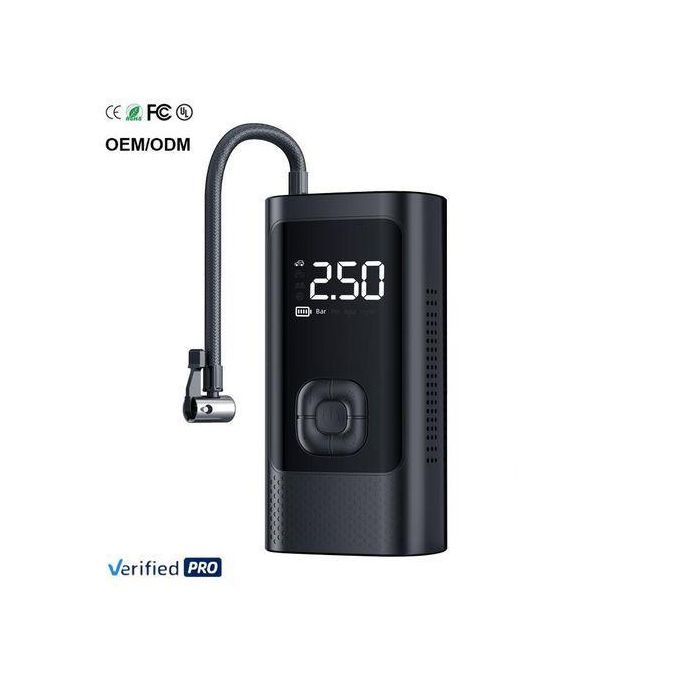 150 PSI Portable Air Compressor, Cordless Tyre Inflator for Car Moto Bike Ball,Rechargeable Battery Car Tyre Pump-Rechargeable (USB-C Charger) Electric Digital, Cordless Tire Inflator