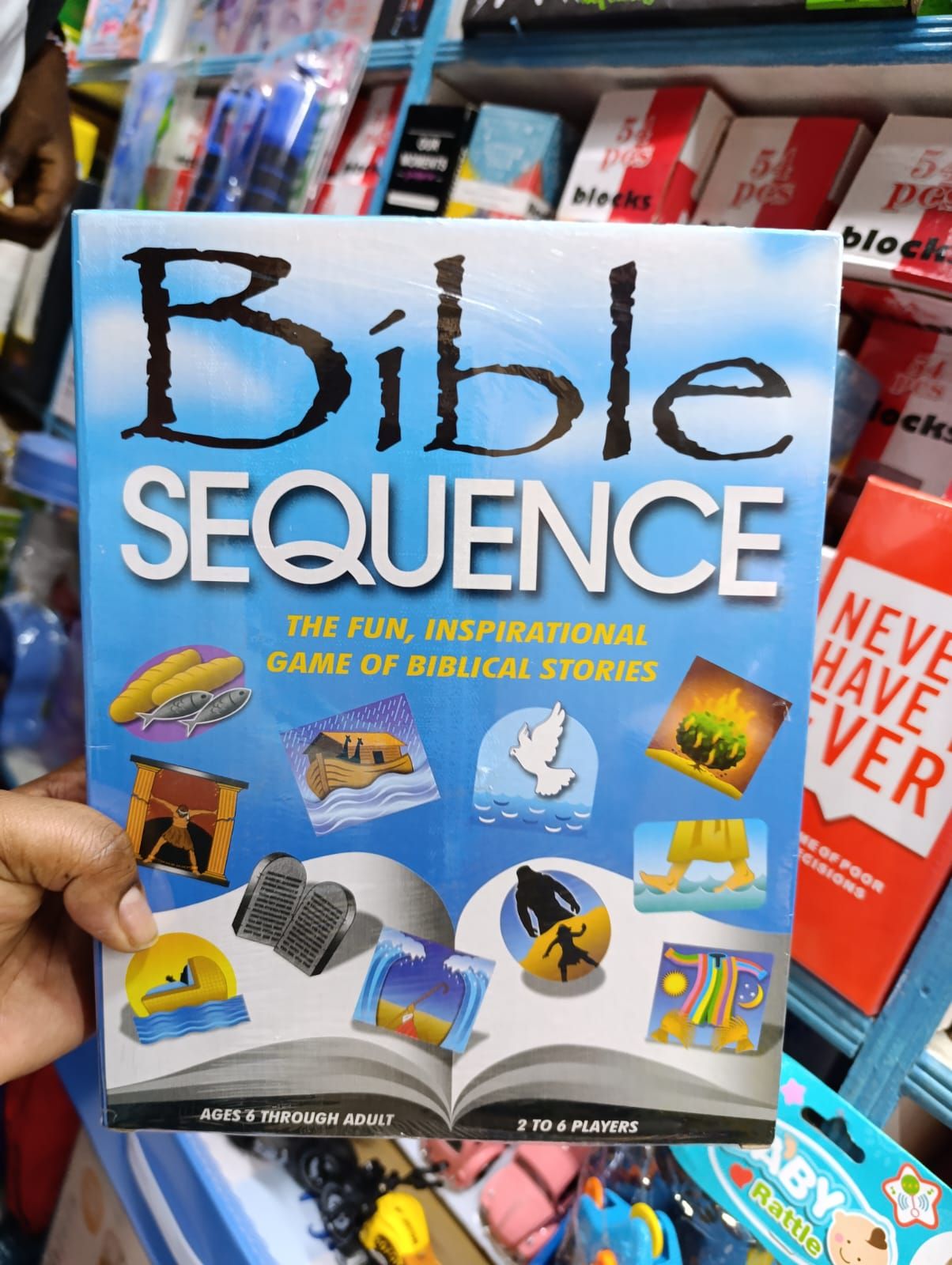 Bible Sequence Board Game