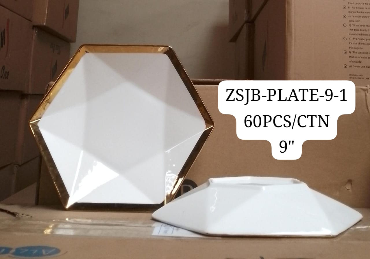 9 " CERAMIC SQUARE BOWL
