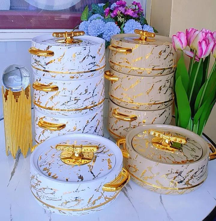 Pinacco 4pcs of Insulated Hotpots /Serveware Set
