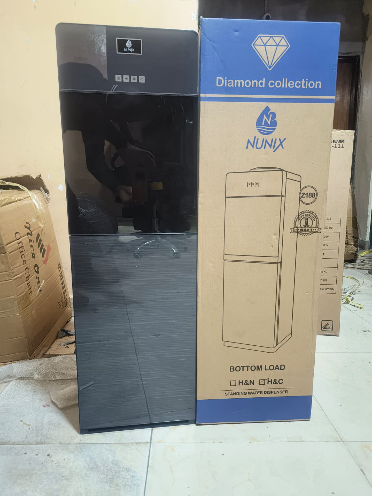 Nunix Bottom Loading Dispenser Z188C 3 Taps