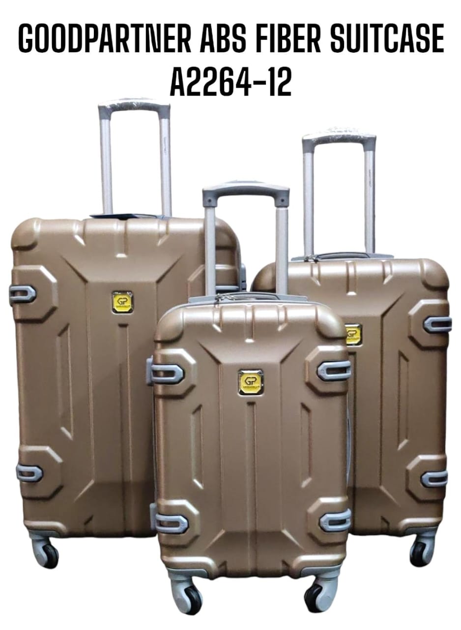 GOOD PARTNER 3 IN 1 ABS FIBER SUITCASE A2264-12 (SIZE 26)