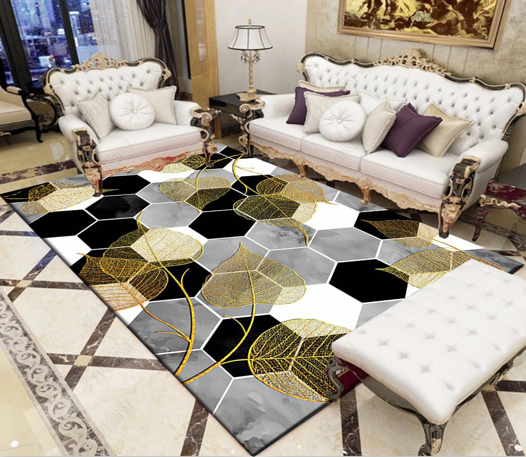5*8 CLASSY & ELEGANT 3D/HD CARPETS - 3 Dimension Printed Carpet, Good quality, durable with an elegant style finish.