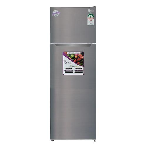 ROCH (RFR-230-DT-B) 181 LITRES DOUBLE DOOR REFRIGERATOR - LED Interior Light – Bright and energy-saving illumination, Reversible Door Hinge – Install the fridge to open from the left or right to suit.