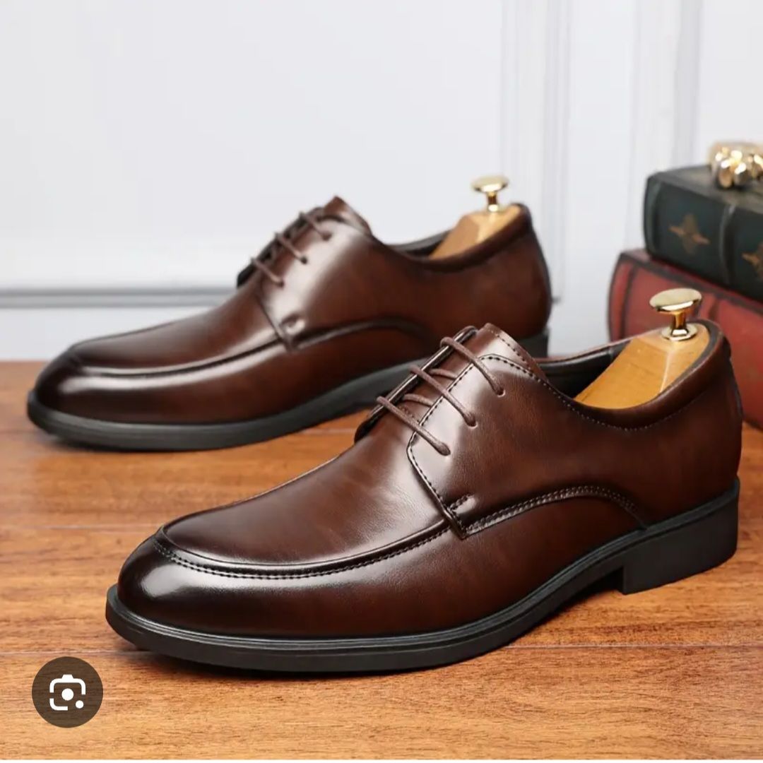 NEW ARRIVAL  LEATHER  Men’s genuine leather shoes Classic business casual shoes breathable shoes official shoes Boys dress shoes British style shoes oxfords Party shoes Wedding shoes