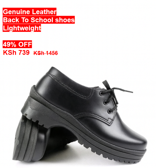 OFFER! UNISEX GENUINE LEATHER BACK TO SCHOOL SHOES, FASHIONABLE, LIGHTWEIGHT, COMFORTABLE, DURABLE,  (SEWED ALL ROUND), PERFECT FOR SCHOOL, CASUAL, SPRING & AUTUMN WEAR