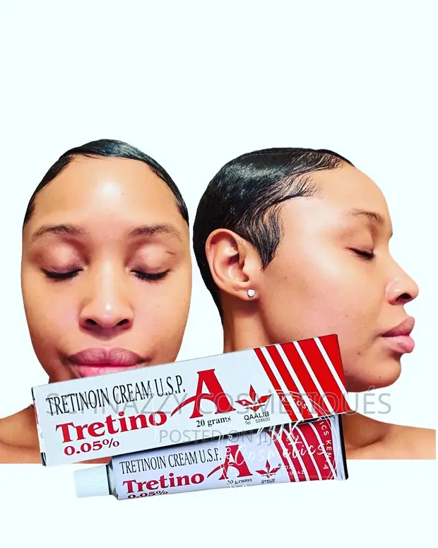 Tretinoin Cream U.S.P 0.05% Retin-A Skin Damage Fade Acne Scars Brighten Glow Boost Skin Lightening Products TRETINO