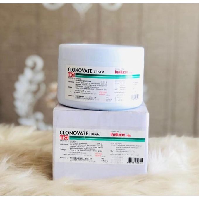 Clonovate Cream 455g Skin Toning Brightening Skin Infections Treatment Cream Blemishes Discoloration Marks