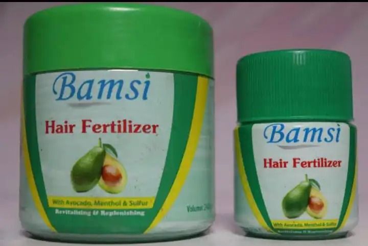 Bamsi Hair Fertilizer Rapid Hair Growth Anti Dandruff And Hair Conditioning Avocado
