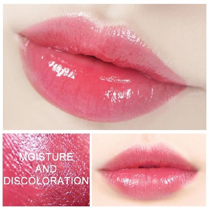 Aloe Vera Lip Balm Color Changing Lasting Fade Lighten Fine Lines Nourishing Moisturizing Anti-drying Care Lipstick Sexy Makeup view 4