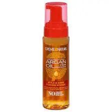 Creme of Nature Argan Oil Foam Wrap Mousse Foaming Wrap Lotion Hair Lotion 7 oz
