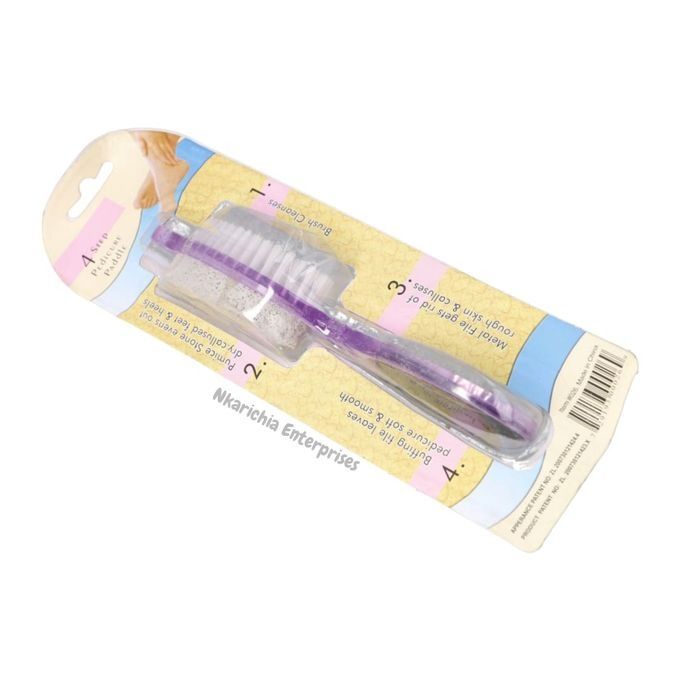 1pcs 4 In 1 Foot Scraper Pedicure Tool Dead Skin Remover Scrubber