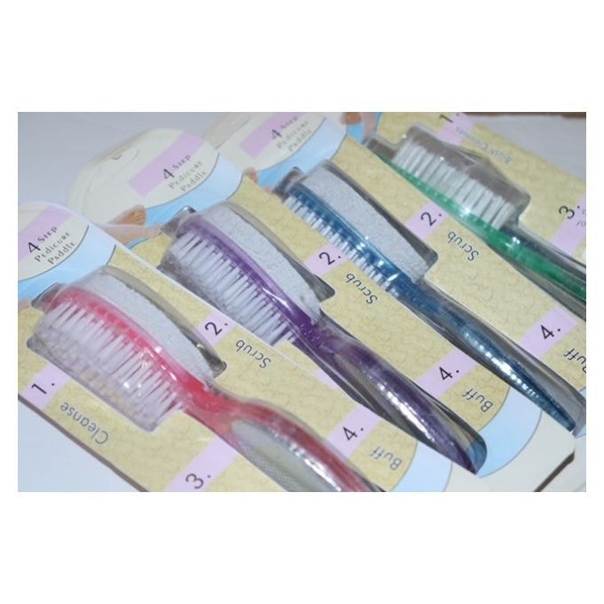 1pcs 4 In 1 Foot Scraper Pedicure Tool Dead Skin Remover Scrubber