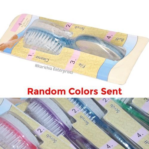 1pcs 4 In 1 Foot Scraper Pedicure Tool Dead Skin Remover Scrubber