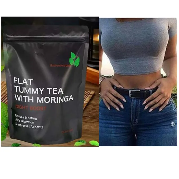 28 Teabags Reduce Bloating Aids Digestion Suppresses Appetite Burn Excess Fats Naturally Slimming Flat Tummy Herbal Tea Moringa Night Boost