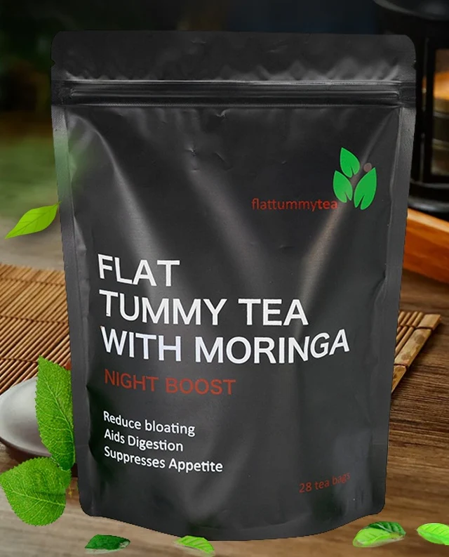 28 Teabags Reduce Bloating Aids Digestion Suppresses Appetite Burn Excess Fats Naturally Slimming Flat Tummy Herbal Tea Moringa Night Boost