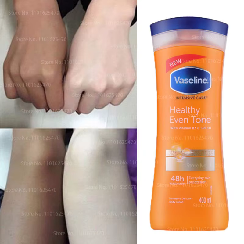 Vaseline Intensive Care Healthy Even Tone Body Lotion with Vitamin B3 SPF10 Normal to dry Skin 400ML