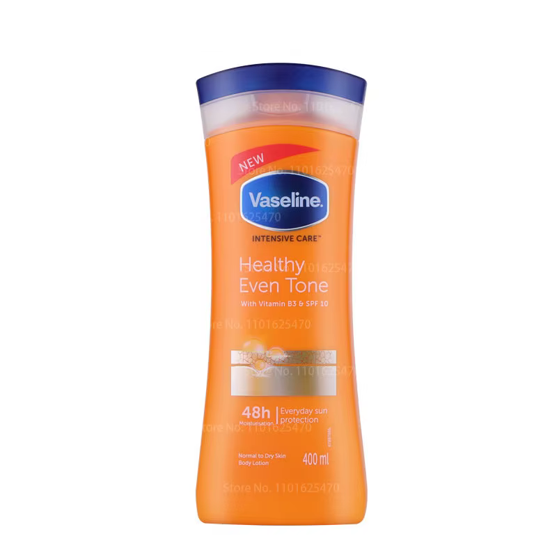 Vaseline Intensive Care Healthy Even Tone Body Lotion with Vitamin B3 SPF10 Normal to dry Skin 400ML