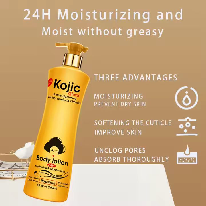 Roushun Kojic Gluta Lightening Natural Body Lotion