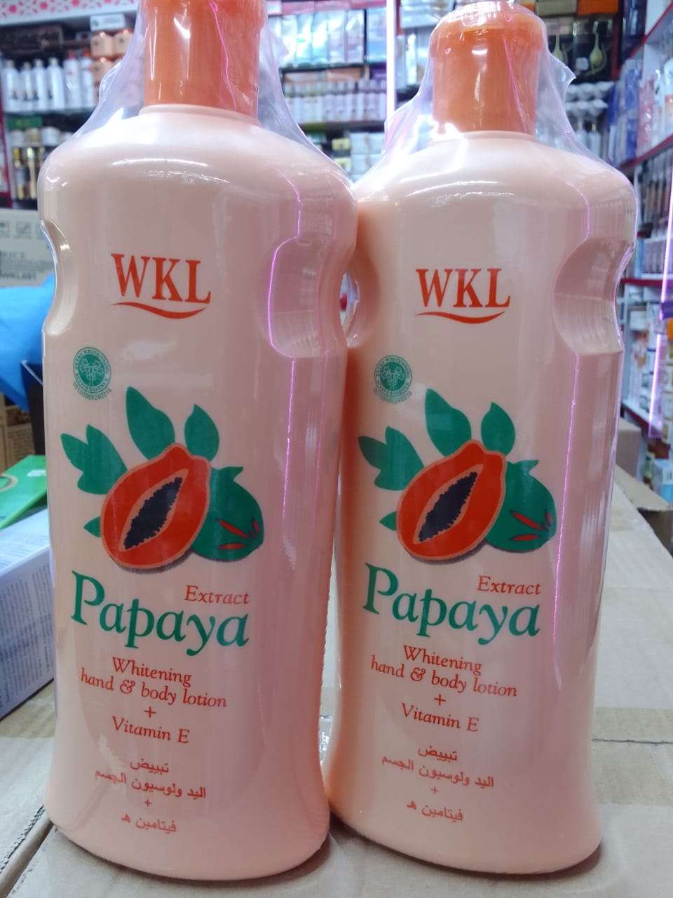 Papaya Whitening Hand ,Body Lotion Moisturizes And Softens -RDL.