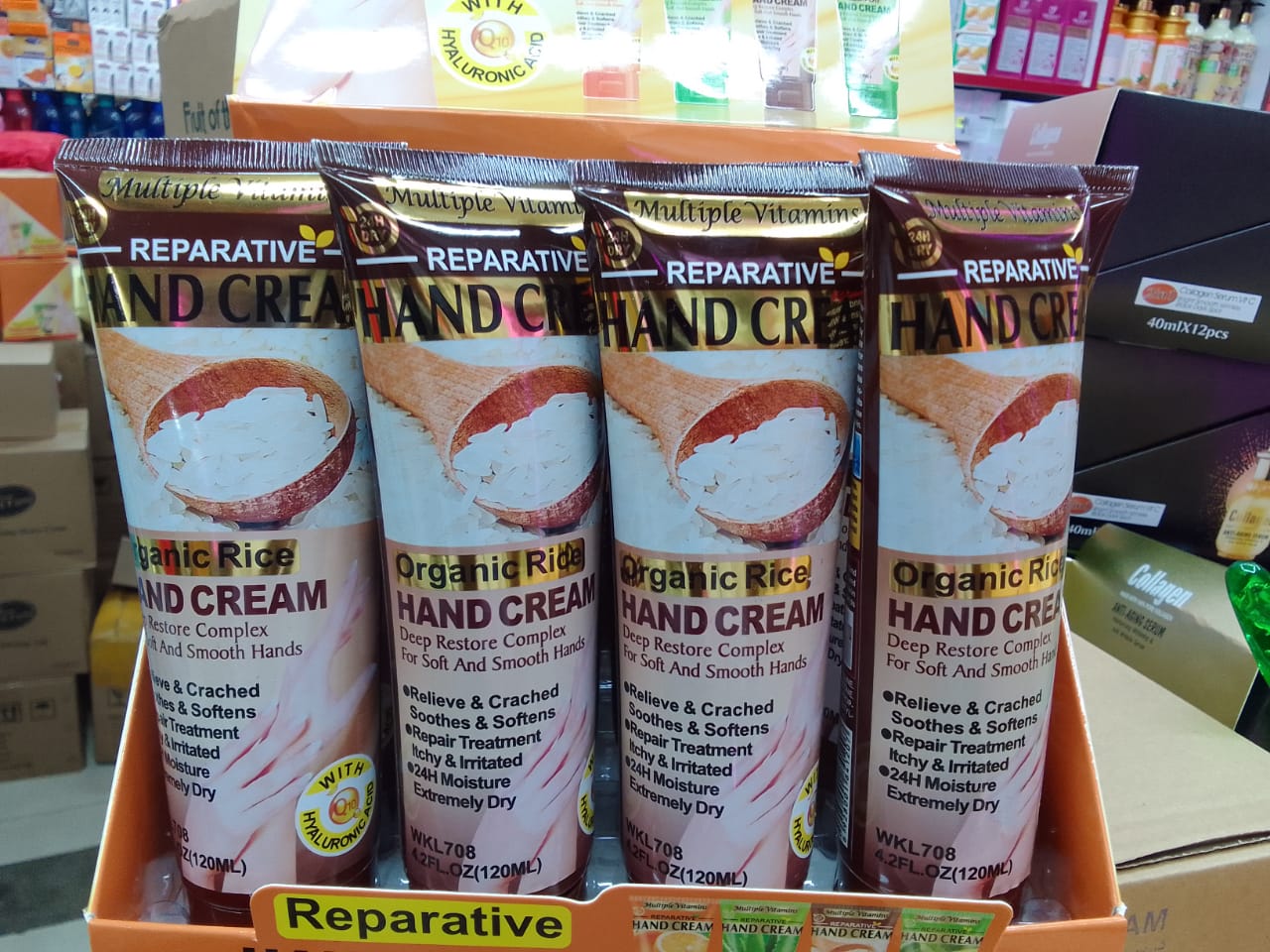 Fruit Of The Wokali Rice Reparative Hand Cream, Organic Rice Hand Cream - 120ml