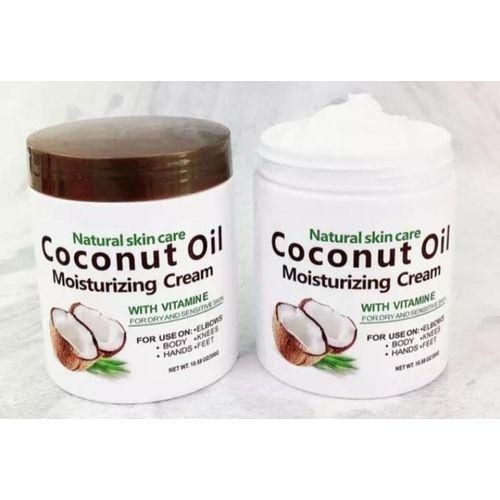 Skin Care Natural Coconut Oil Moisturizing Cream With Vitamin E