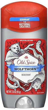Old Spice Wild Collection - Wolfthorn Scent - Men's Deodorant - 3 Oz