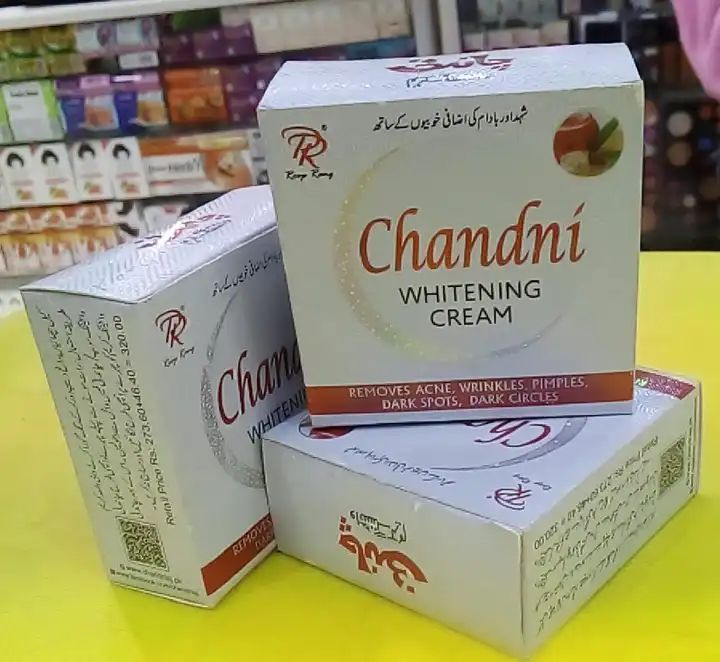 Chandni Whitening Cream-Removes Acne,Pimples,Dark Spots & Wrinkles