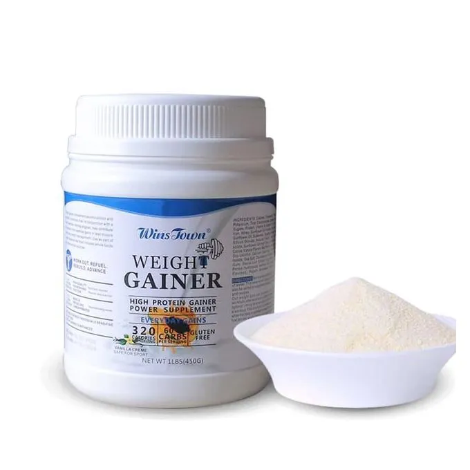 WINS TOWN WEIGHT GAINER HIGH PROTEIN GAINER POWER SUPPLEMENTS EVERYDAY GAINS 320CAL PER SERVING