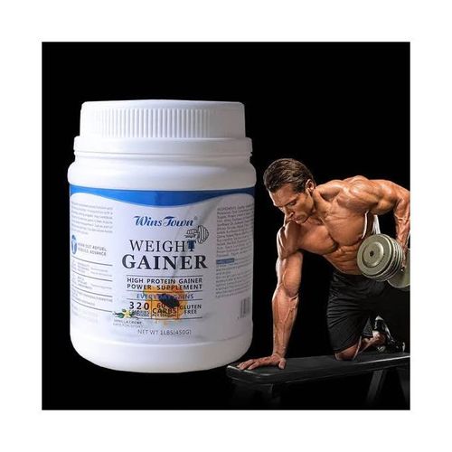 WINS TOWN WEIGHT GAINER HIGH PROTEIN GAINER POWER SUPPLEMENTS EVERYDAY GAINS 320CAL PER SERVING