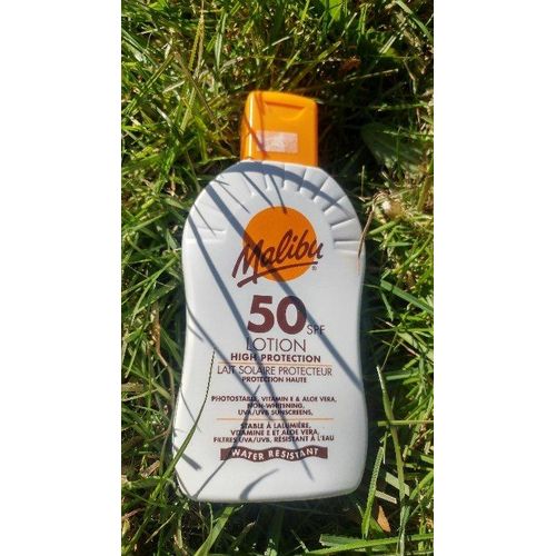 Malibu 50SPF Lotion For High Sun Protection, Water Resistant