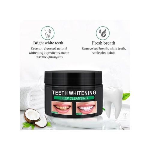 Pure Natural Teeth Whitening Deep Cleansing Charcoal Powder