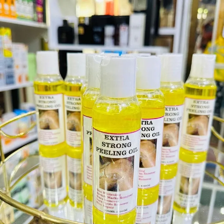 Dr Meinaier Peeling Oil for Dark Skin, Strong Peeling Oil Extra Strength, Exfoliating Peeling Solution for Body All Skin Type Dead Skin Remover (110ML/3.88 OZ)