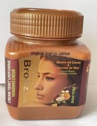 Bronze Tone Maxi Tone Jar Cream with Cocoa Butter & Honey Extracts as pictured